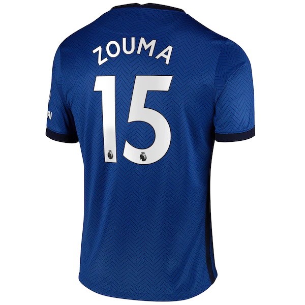 Camiseta Chelsea NO.15 Zouma Primera equipo 2020-2021 Azul